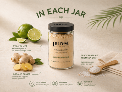 10 Servings Ginger LimeAid