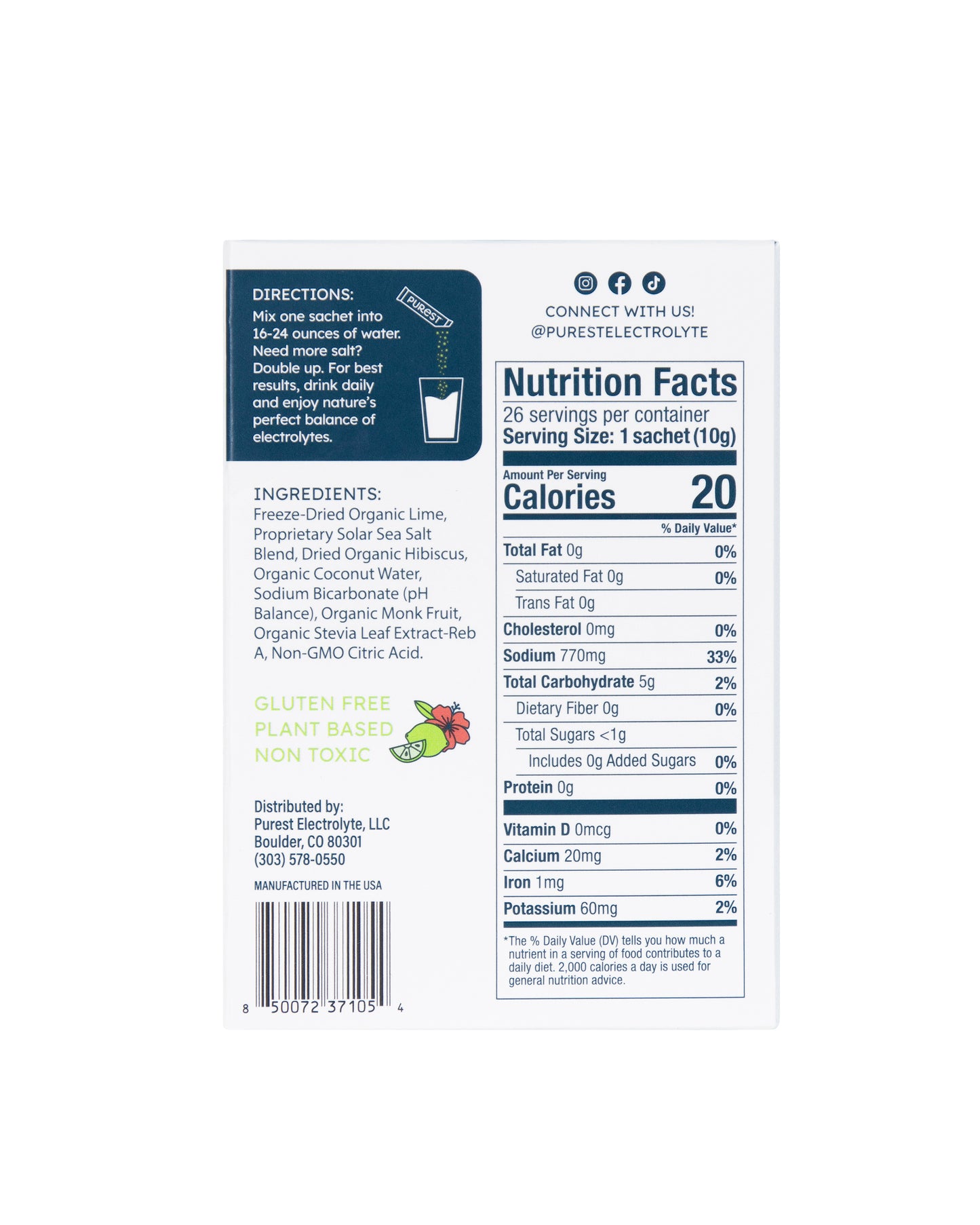 26-Count Hibiscus Lime