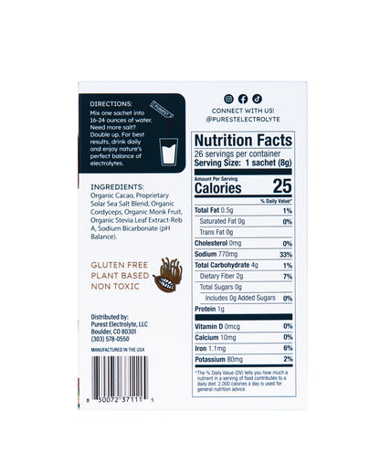 26-Count Chocolate Cordyceps