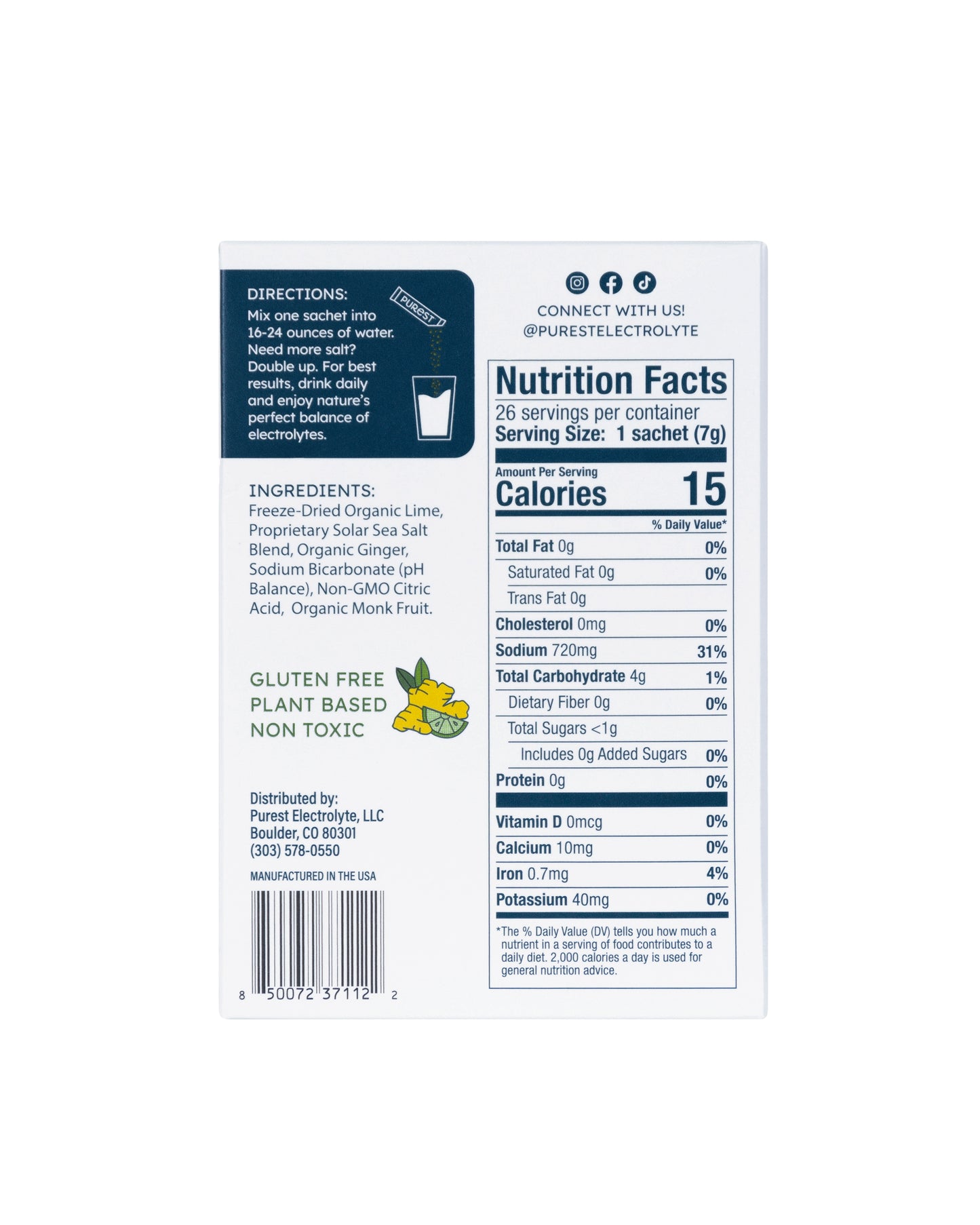 26-Count Ginger LimeAid